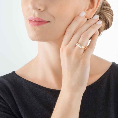 Кольцо Coeur de Lion, White-Gold, 0133/40-1416 56 Кольцо Coeur de Lion, White-Gold, 0133/40-1416 56